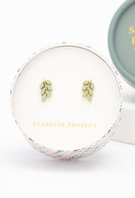 Load image into Gallery viewer, Rowen Stud Earrings in Mint