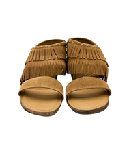 Load image into Gallery viewer, Fringe Star Sandal in Tan