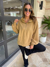 Load image into Gallery viewer, PREORDER: Hendrick Half Zip Hoodie in Nine Colors