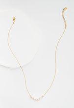 Load image into Gallery viewer, Harmony Pearl Cluster Necklace