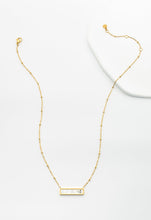 Load image into Gallery viewer, Faith Reversible Cross Bar Necklace
