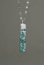 Load image into Gallery viewer, Brayden Turquoise Necklace in Silver
