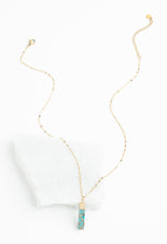 Load image into Gallery viewer, Brayden Turquoise Pendant Necklace