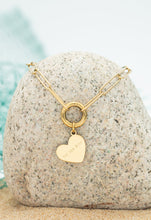 Load image into Gallery viewer, Heart of Mary Necklace Gold