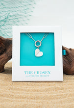 Load image into Gallery viewer, Heart of Mary Necklace Silver