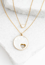Load image into Gallery viewer, Journey Together Necklace Set in Mother of Pearl