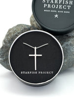 Load image into Gallery viewer, The Classic Cross Necklace in Sterling Silver