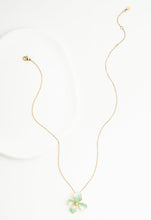 Load image into Gallery viewer, Hope in Bloom Necklace in Mint