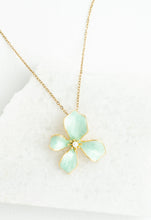 Load image into Gallery viewer, Hope in Bloom Necklace in Mint