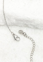 Load image into Gallery viewer, Hope Grows Necklace in Silver &amp; Blue