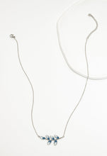 Load image into Gallery viewer, Hope Grows Necklace in Silver &amp; Blue