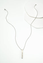 Load image into Gallery viewer, Justice Stainless Bar Necklace