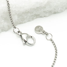 Load image into Gallery viewer, Justice Stainless Bar Necklace