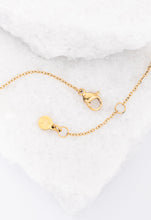 Load image into Gallery viewer, Brilliance V-Bar Chevron Zircon &amp; Gold Necklace