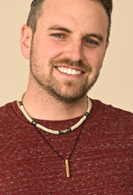 Load image into Gallery viewer, Justice Men's Gold Bar Necklace