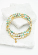 Load image into Gallery viewer, Light We Carry Bracelet Set in  Turquoise