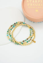 Load image into Gallery viewer, Light We Carry Bracelet Set in  Turquoise