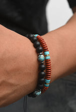 Load image into Gallery viewer, Wear Blue Men's Emperor Stone Bracelet