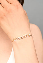 Load image into Gallery viewer, Crystal Vine Zircon and Gold Bracelet