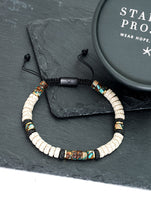 Load image into Gallery viewer, Vanguard Lava Bead Men's Bracelet