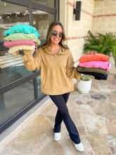 Load image into Gallery viewer, PREORDER: Hendrick Half Zip Hoodie in Nine Colors