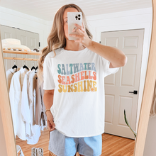 Load image into Gallery viewer, Saltwater Seashells Sunshine Graphic Tee