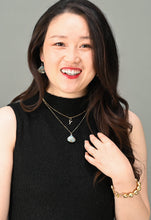 Load image into Gallery viewer, Initial Gold Necklace- Four Charms