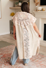 Load image into Gallery viewer, A Little Defiant Crochet Duster Kimono -5/2/2024