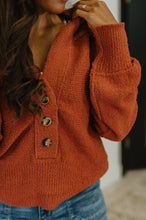 Load image into Gallery viewer, All For Me Henley Sweater
