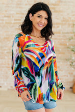 Load image into Gallery viewer, All Over The World Scoop Neck Blouse