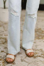 Load image into Gallery viewer, Alyse Mid Rise Destroy &amp; Fray Hem Bootcut