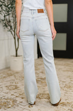 Load image into Gallery viewer, Alyse Mid Rise Destroy &amp; Fray Hem Bootcut