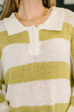 Load image into Gallery viewer, As Long As You're Mine Loose Knit Collared Top
