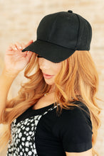 Load image into Gallery viewer, Basic Babe Ball Cap in Black