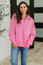 Load image into Gallery viewer, Bonbon Delight Half Zip Pullover in Pink