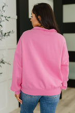 Load image into Gallery viewer, Bonbon Delight Half Zip Pullover in Pink