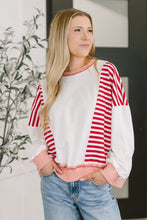 Load image into Gallery viewer, Candy Stripes &amp; Chill Sweatshirt