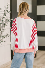 Load image into Gallery viewer, Candy Stripes &amp; Chill Sweatshirt