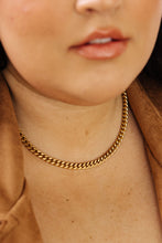 Load image into Gallery viewer, Chain Reaction Gold Plated Choker