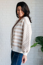 Load image into Gallery viewer, Check That Line Cardigan