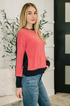 Load image into Gallery viewer, Couldn't Be Happier Color Block Long Sleeve Top