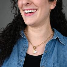 Load image into Gallery viewer, Heart of Mary Necklace Gold