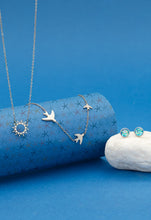 Load image into Gallery viewer, Lora Blue &amp; Silver