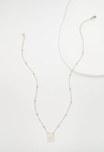 Load image into Gallery viewer, Act Justly Necklace in Sterling Silver