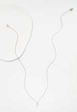 Load image into Gallery viewer, Faithful Sterling Silver Classic Cross Necklace