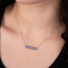 Load image into Gallery viewer, The Chosen Four-Sided Necklace Silver