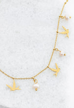 Load image into Gallery viewer, Wings of Hope Pearl Necklace