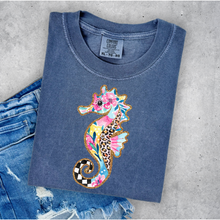 Load image into Gallery viewer, Seahorse Multiprint Graphic Tee