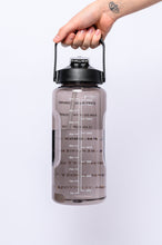 Load image into Gallery viewer, Elevated Water Tracking Bottle in Black