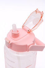 Load image into Gallery viewer, Elevated Water Tracking Bottle in Pink